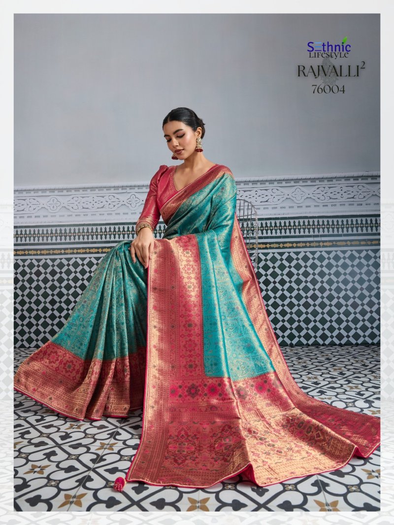 Rajvalli 2 By Sethnic Kanjivaram Mul Silk Saree